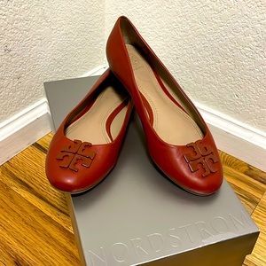 Tory Burch Red Flats